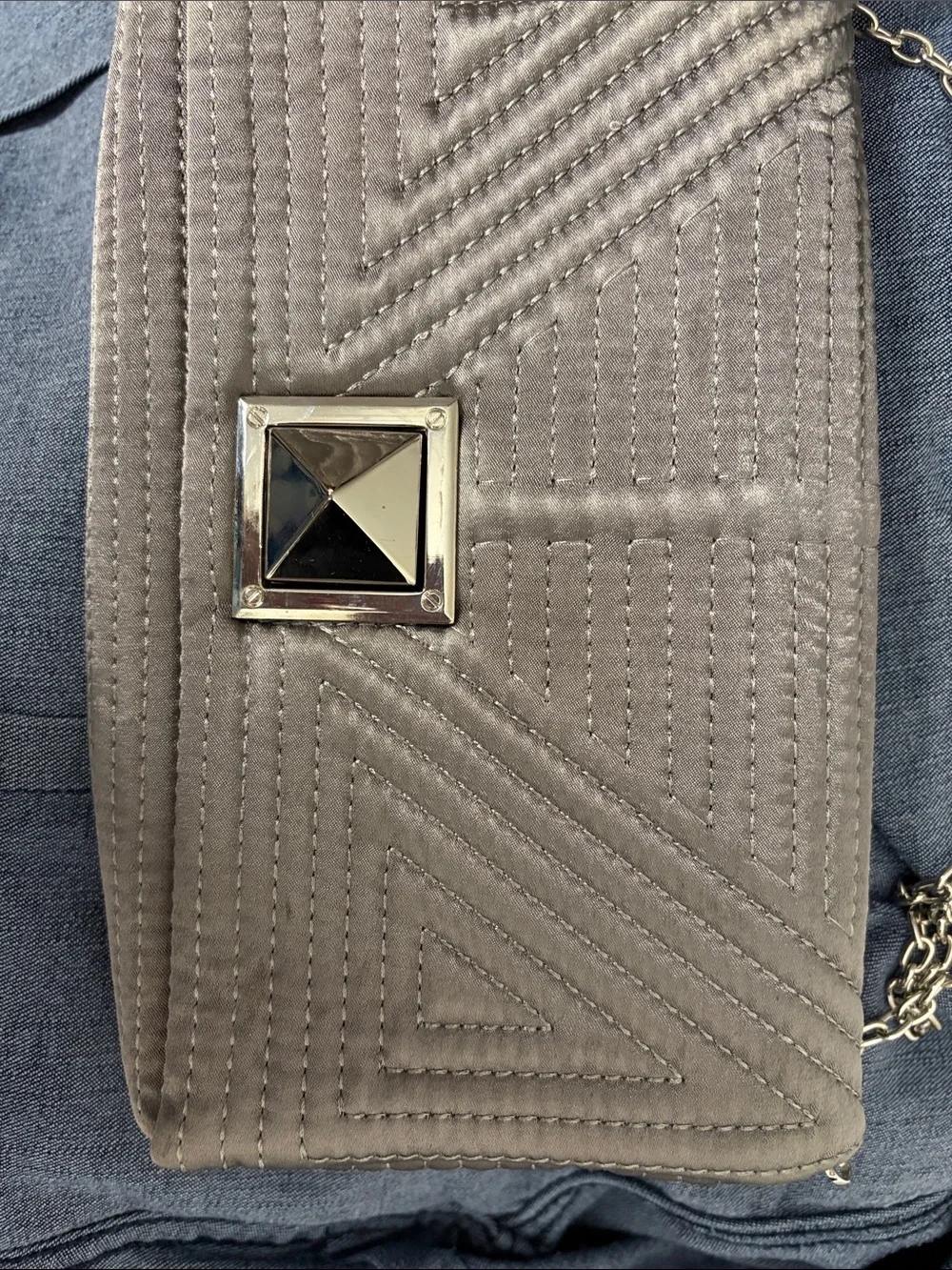 Jessica McClintock Party Crossbody Bag – Chain Strap – Evening Purse